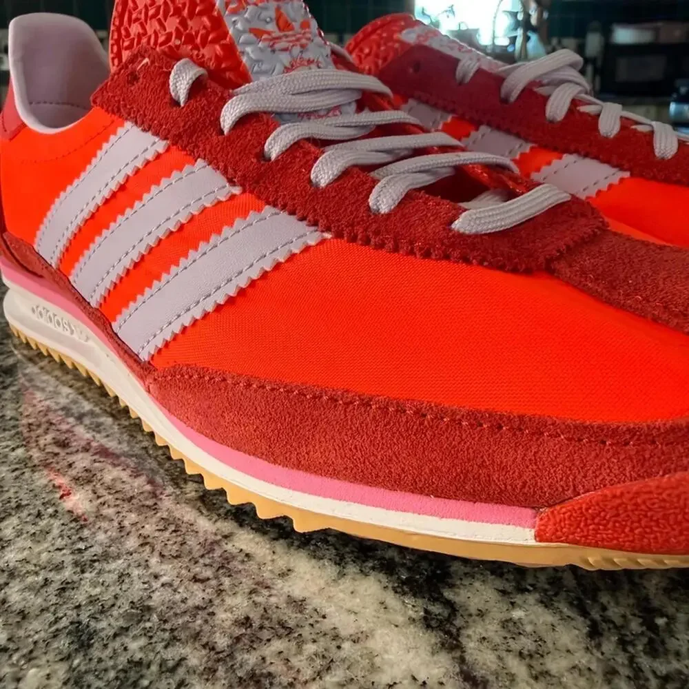 Adidas SL 72 OG Women’s Sneakers Solar Red Ice Lavender Size 8 NWT